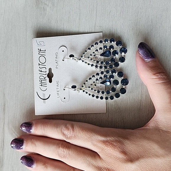 NWT Vintage Charlestone Earrings - Picture 5 of 5